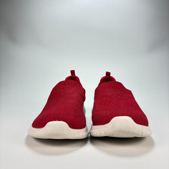 Skechers Ultra Flex Red Slip On Comfort Walking Shoes 13106 Women’s Size 8.5 - Picture 2 of 11